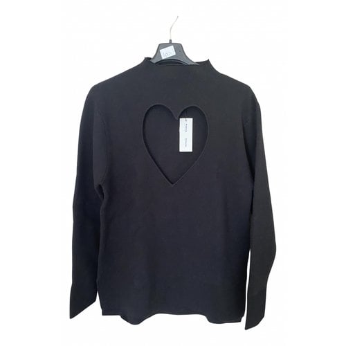 Pre-owned Proenza Schouler Wool Sweatshirt In Black