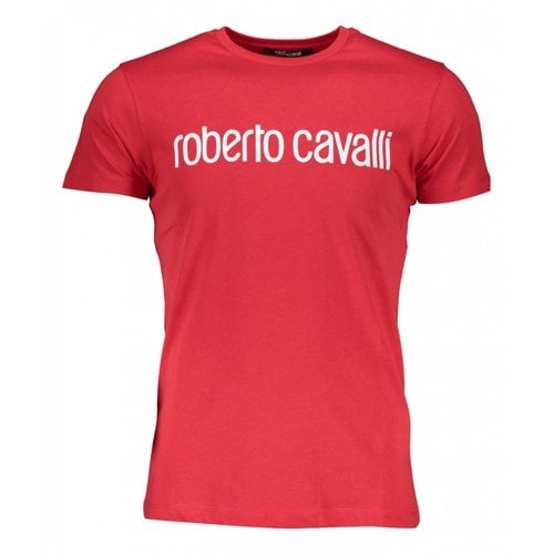 Pre-owned Roberto Cavalli T-shirt In Red