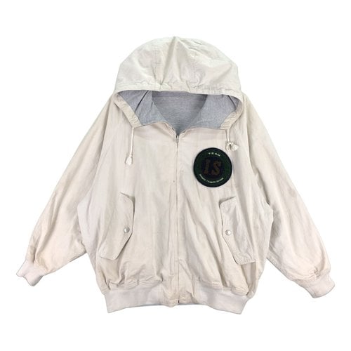 Pre-owned Issey Miyake Jacket In White