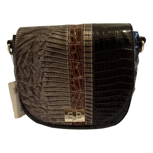 Pre-owned Brahmin Leather Crossbody Bag In Multicolour