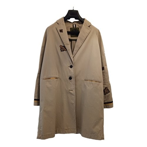 Pre-owned Alessandra Chamonix Trench Coat In Beige