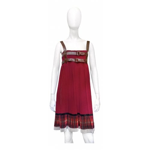 Pre-owned Jean Paul Gaultier Mid-length Dress In Red