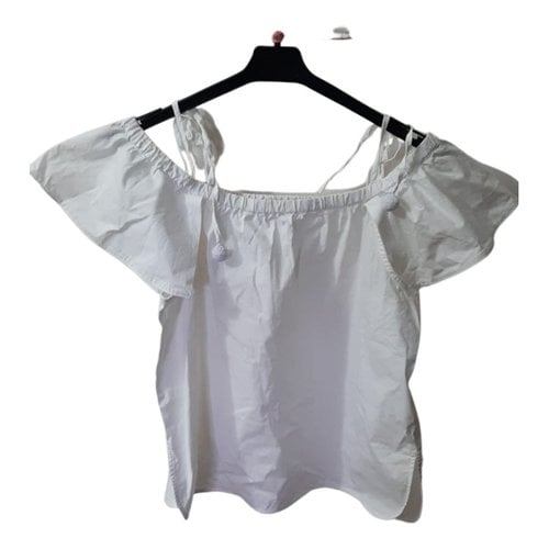 Pre-owned Max & Co Blouse In White