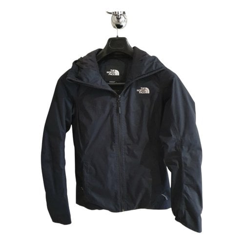 Pre-owned The North Face Cashmere Cape In Anthracite