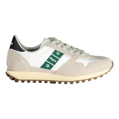 Pre-owned Blauer Low Trainers In White