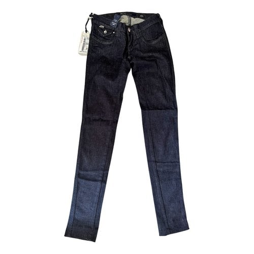 Pre-owned Miss Sixty Slim Jeans In Blue