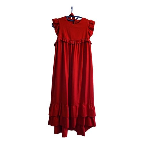 Pre-owned Paskal Mid-length Dress In Red