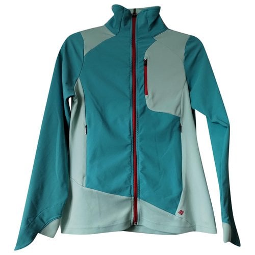 Pre-owned Columbia Jacket In Turquoise