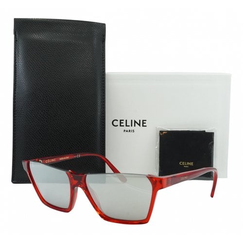 Pre-owned Celine Sunglasses In Red