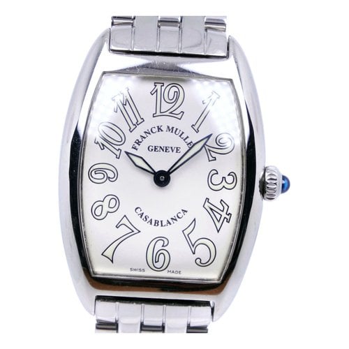 Pre-owned Franck Muller Casablanca Watch In White