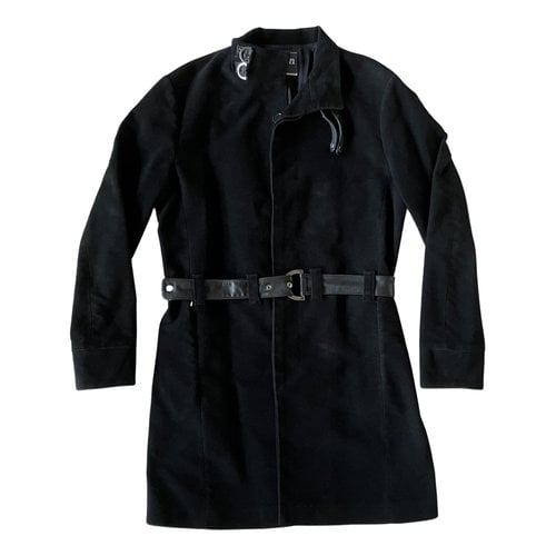 Pre-owned Jean Paul Gaultier Coat In Black