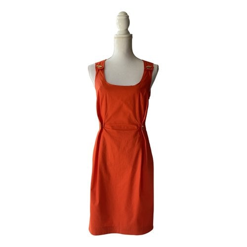 Pre-owned Frankie Morello Mid-length Dress In Orange