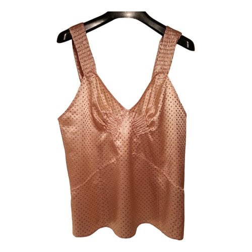 Pre-owned Marc Jacobs Silk Camisole In Pink
