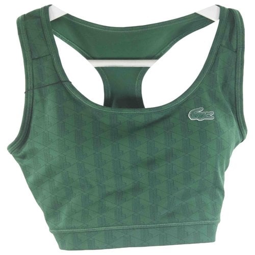 Pre-owned Lacoste Top In Green