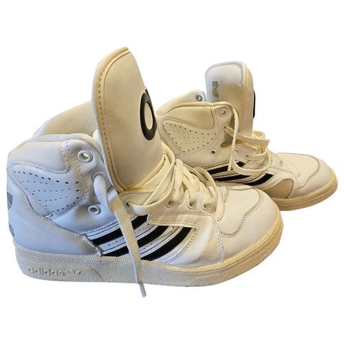 Pre-owned Adidas Originals High Trainers In White