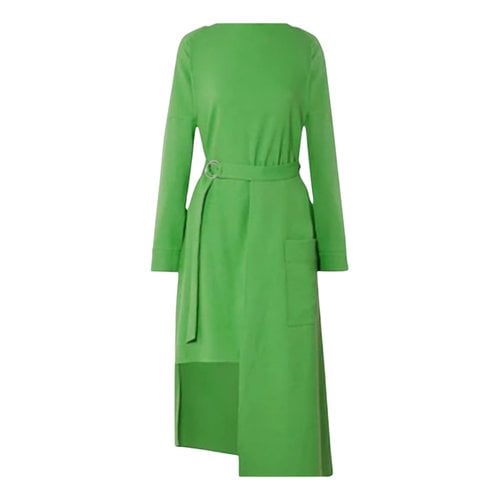 Pre-owned Tibi Mid-length Dress In Green