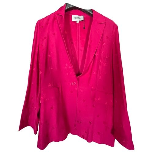 Pre-owned Equipment Blazer In Pink