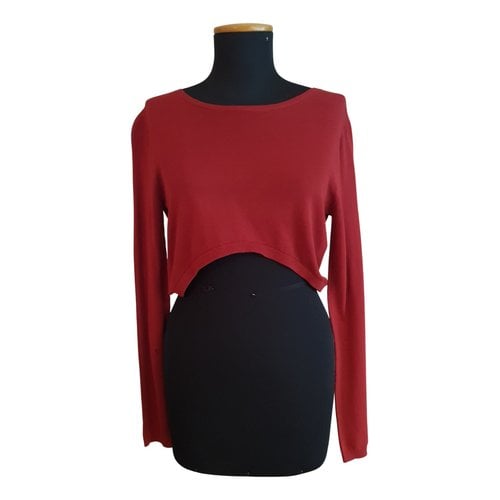 Pre-owned Dondup Jumper In Red
