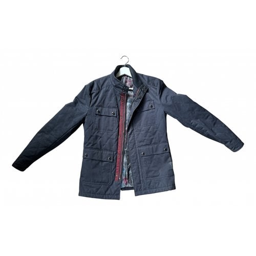 Pre-owned Ted Baker Jacket In Blue