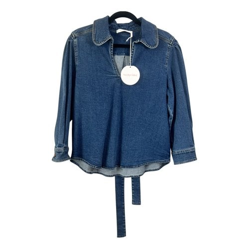 Pre-owned See By Chloé Blouse In Blue
