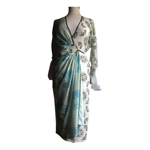 Pre-owned Act N°1 Maxi Dress In Multicolour
