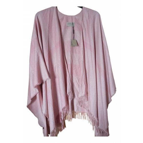 Pre-owned Burberry Cape In Pink