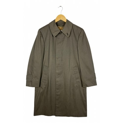 Pre-owned Aquascutum Trenchcoat In Brown