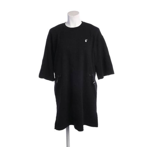 Pre-owned Off-white Dress In Black