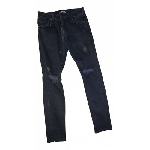 Pre-owned Represent Trousers In Black