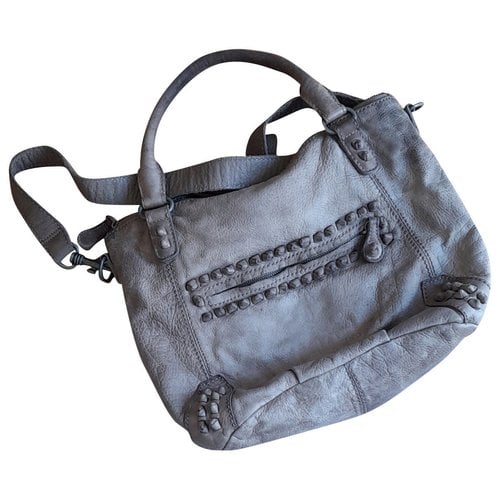 Pre-owned Liebeskind Leather Handbag In Beige