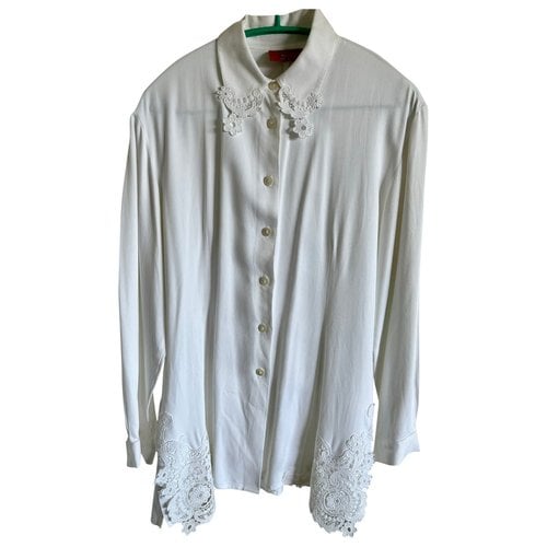 Pre-owned Kenzo Shirt In White