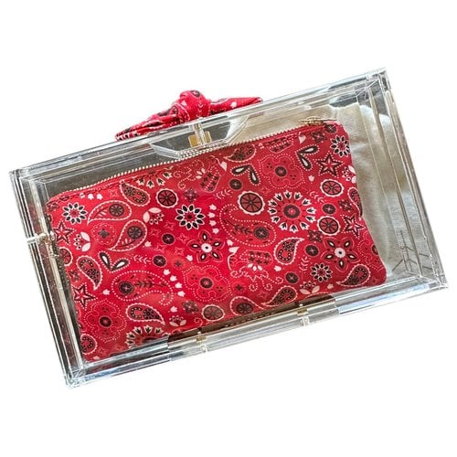 Pre-owned Charlotte Olympia Clutch Bag In Red