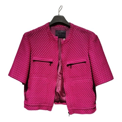 Pre-owned Lanvin Short Vest In Pink
