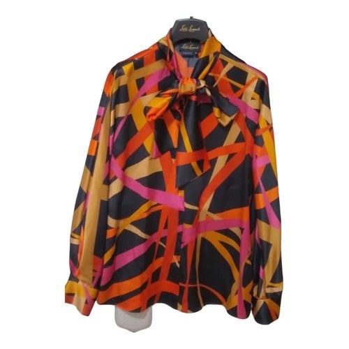 Pre-owned Luisa Spagnoli Silk Shirt In Multicolour