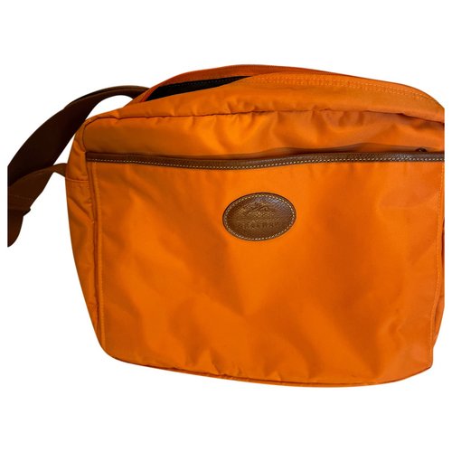 Pre-owned Longchamp Crossbody Bag In Orange