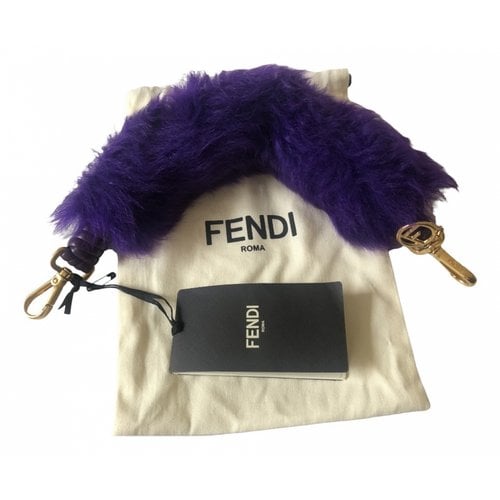 Pre-owned Fendi Purse In Purple
