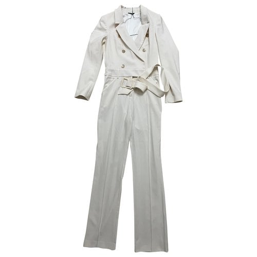 Pre-owned Marciano Jumpsuit In White