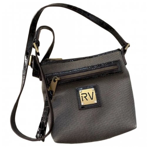 Pre-owned Roberto Verino Leather Handbag In Grey