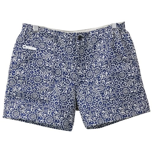 Pre-owned Engineered Garments Mini Short In Blue