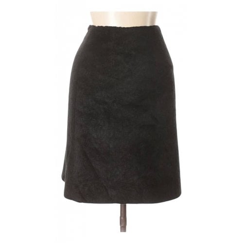 Pre-owned Christian Lacroix Mid-length Skirt In Black