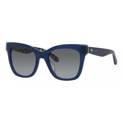 Pre-owned Kate Spade Aviator Sunglasses In Blue