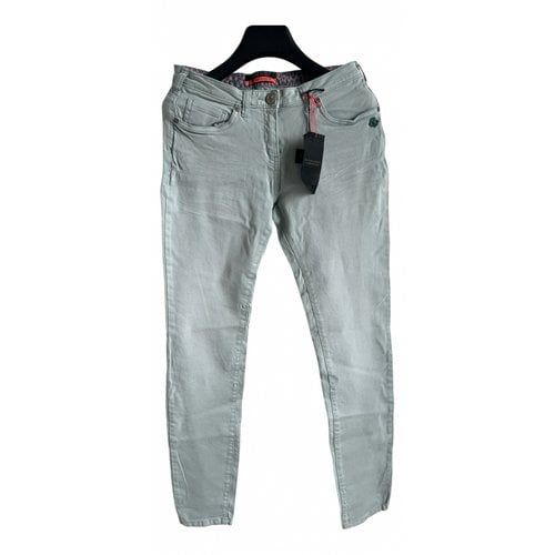 Pre-owned Scotch & Soda Straight Pants In Green