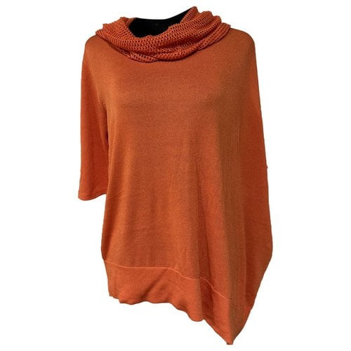 Pre-owned Luisa Spagnoli T-shirt In Orange