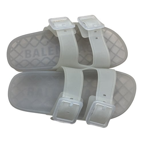 Pre-owned Balenciaga Sandals In Grey