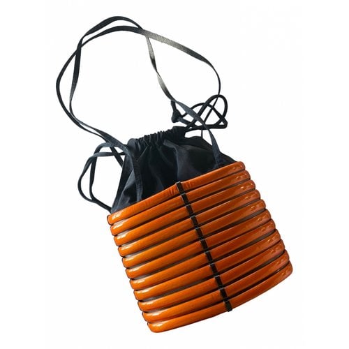 Pre-owned Rodo Handbag In Orange