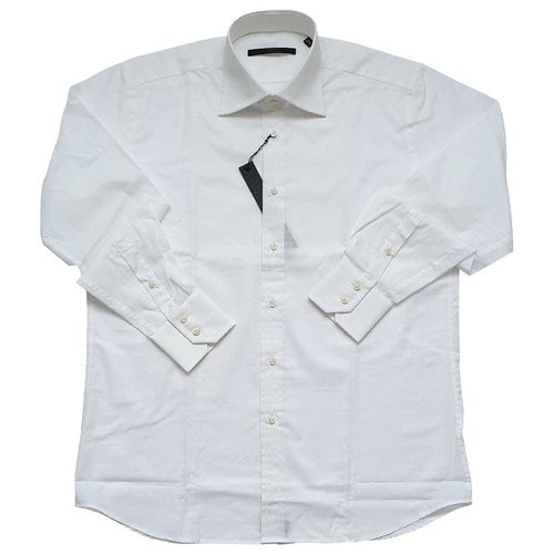 Pre-owned Emanuel Ungaro Shirt In White