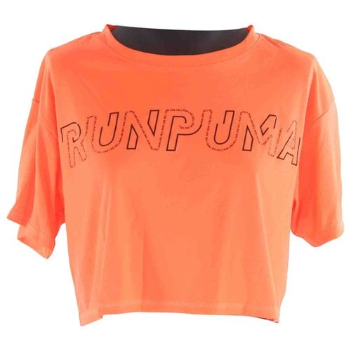 Pre-owned Puma Top In Orange