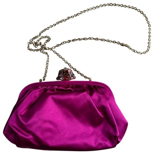 Pre-owned Dolce & Gabbana Cloth Handbag In Purple