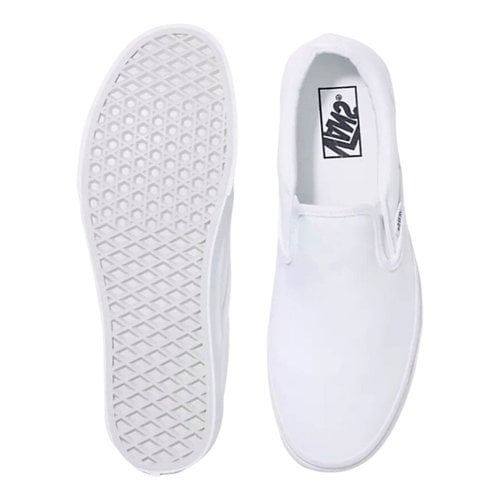 Pre-owned Vans Cloth Low Trainers In White