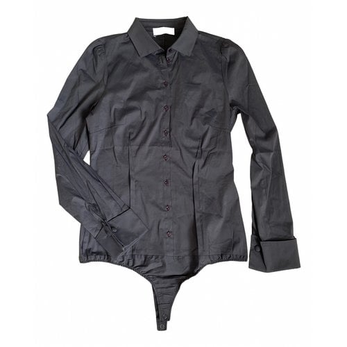 Pre-owned Alysi Top In Anthracite